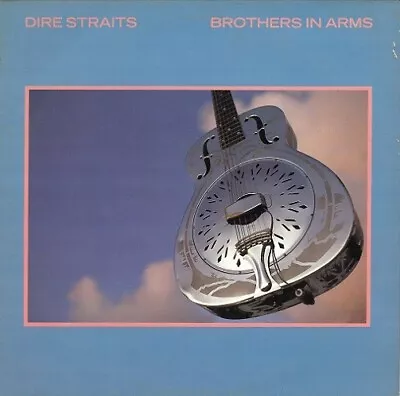 DIRE STRAITS Brothers In Arms Vinyl Record Album LP Vertigo 1985 Mark Knopfler • £39.99