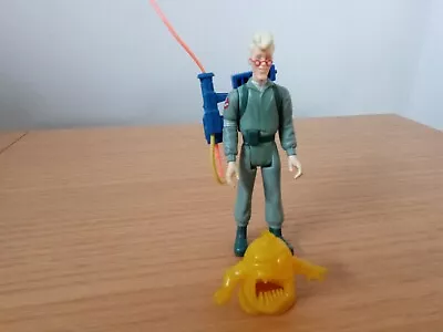 Vintage 1984 The Real Ghostbusters 5  Egon Spengler Kenner Figure & Ghost • £20