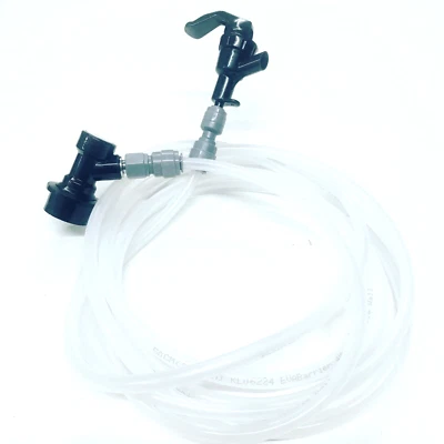 £20 • Buy Kegland Picnic Party Tap Ball Lock Corny Keg Connector Pushfit 2 Metre Beer Line