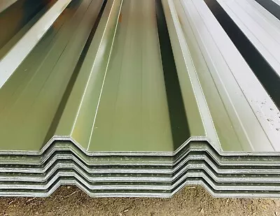 Juniper Green Box Profile Corrugated Metal Steel Roof Cladding Sheets • £22.44