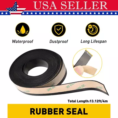 4M EDGE Rubber Seal Strip Car Front Rear Side Window Moulding Trim Weatherstrip • $10.11