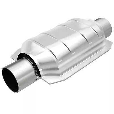 Magnaflow 94106 Universal High-Flow Catalytic Converter Oval 2.5  In/Out • $114