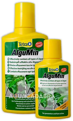 £7.50 • Buy Tetra Algumin 100ml 250ml Aquarium Algae Treatment Fish Tank
