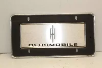 Vintage NOS Oldsmobile Factory Vanity License Plate Tag Cutlass 442 Aluminum • $75