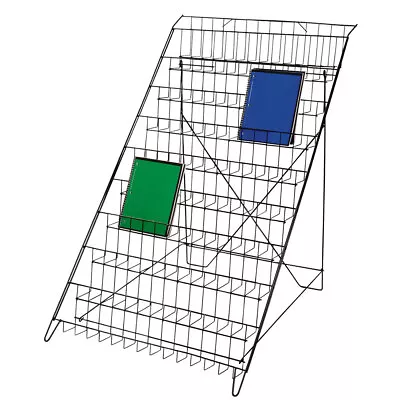 Black Floor Standing Wire Rack (Book And Magazine Rack) • $173.29