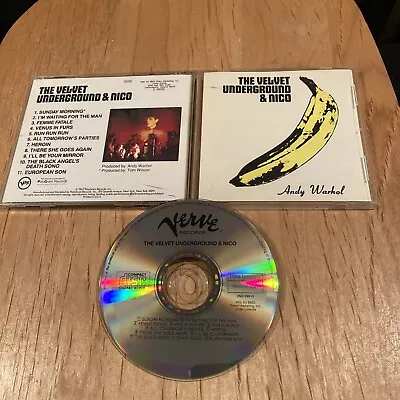 The Velvet Underground & Nico CD 90s US PMDC Press BMG Lou Reed John Cale Doors • $5.99