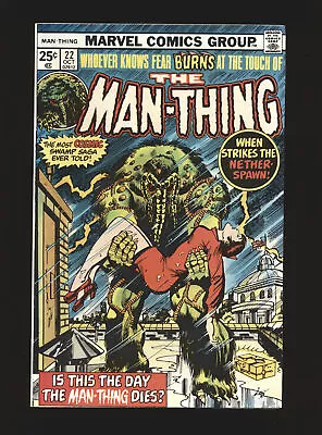 Man-Thing # 22 - Howard The Duck Cameo VF+ Cond. • $3