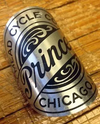 Antique MEAD Cycle Co PRINCESS Bicycle Bike Headbadge Tag Emblem NOS • $19.99