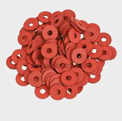 20~100Pcs Red Insulating Fiber Washer Standard Metric Flat Washers M3 5 6 • $2.14