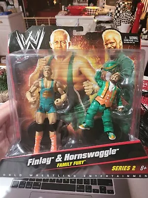 $150 • Buy Mattel Wwe Series 2 Finlay And Hornswoggle Family Fury