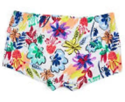 New Plum Baby Girls White  Floral Swim Bottom Pant Size 00  - Fit 3-6 Month Old • £7.75