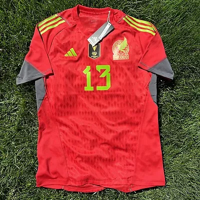 Adidas Mexico 2023 Memo Ochoa Player Match Authentic Issue Away Soccer Jersey XL • $300