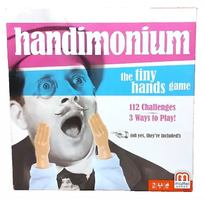 New! Handimonium The Tiny Hands Game 2017 Mattel SEALED/NEW/MINOR WEAR TO BOX • $33.99