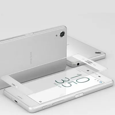 $19.95 • Buy WHITE 3D Curved Tempered Glass Screen Protector For SONY XPERIA XZ Premium G8141