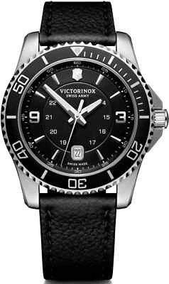 £284.53 • Buy Victorinox Swiss Army Maverick 43mm Black Dial  241862 Men's Watch - Brand New 