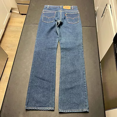 Vintage Levis 517 Jeans Mens 29x32 Orange Tab Bootcut USA Made Deadstock Denim • $99.99