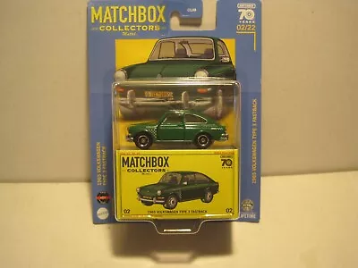 Matchbox Collectors 1965 Volkswagen Type 3 Fastback 2/22 NIP • $8.99