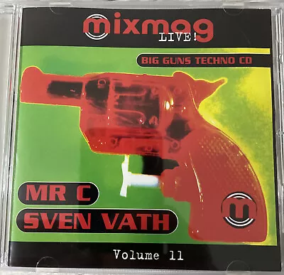 Sven Väth/Mr C - Mixmag Live! Vol. 11 (The Big Guns Techno CD) AS NEW!!! • £11.99