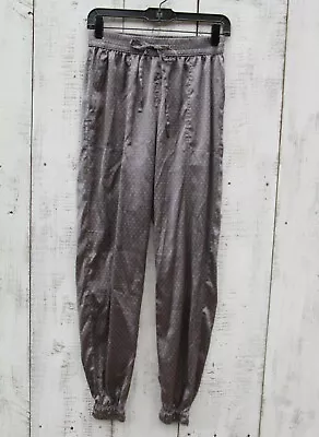 Hollister Women's Gray Silky Jogger Sleepwear Pants Size M • £8.66