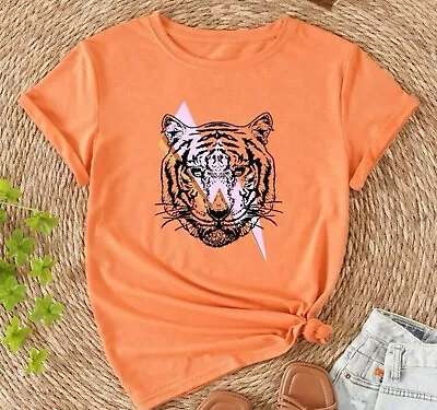 Women's T-shirt Football Collegiate Auburn Tigers LSU Tigers Clemson Tigers • $11.99