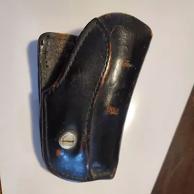 Vintage Snub Nose  Leather Holster.  Black Or Dark Brown  • $19.99