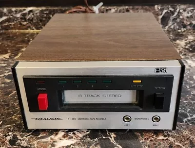 **READ** Vintage Realistic 14-930 TR-700 Stereo 8 Track Player Recorder • £43.37