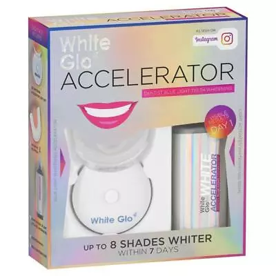 White Glo White Accelerator Blue Light Teeth Whitening System • $29.99