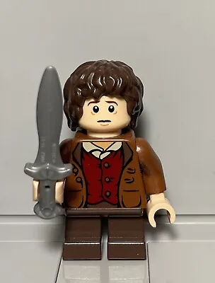 Lego Lord Of The Rings Lor062 Bilbo Baggins Minifigure No Cape With Sword 79006 • $13.01