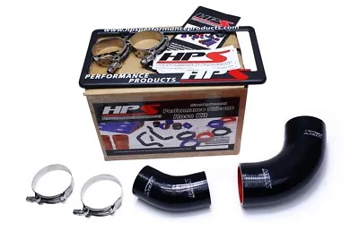 HPS Silicone Intercooler Hose Kit For Mazdaspeed MS3 MS6 CX-7 2.3T (Black) • $138.70