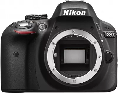 [NEAR MINT] Nikon D3300 24.2MP Digital SLR Camera Body Black (N831) • $664.71