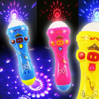 3X AU Flashlight Torch Finding Children Kids Toys Projector LED Light Game Party • $15.19