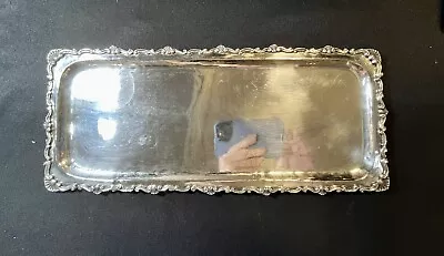 Antique 800 Silver Tray 460 Grams Nearly Sterling Heavy No Monogram         ML • $640