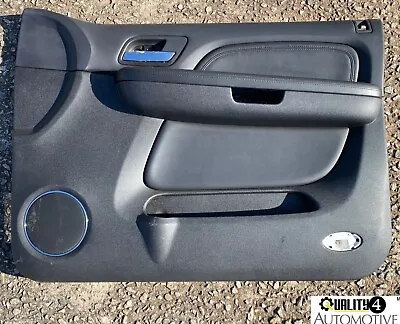 2007-2011 Gmc Yukon Escalade Oem Front Right Passenger Interior Door Panel Black • $199