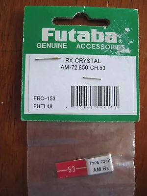 Vintage Futaba RX / Receiver Crystal AM  CH 53 - 75.850 • $5