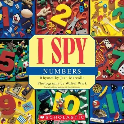 I Spy Numbers - Jean Marzollo 0545415853 Paperback • $3.81