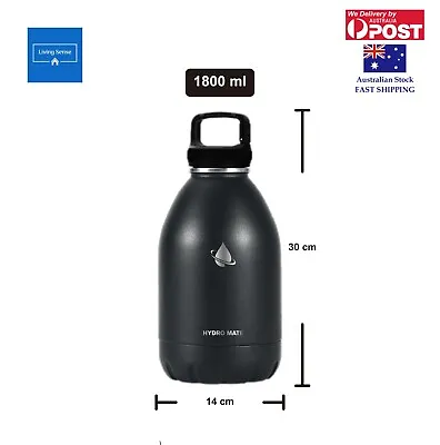 Large Stainless Steel Water Bottle Vacuum Insulated Double Wall Thermos Flask • $45.99