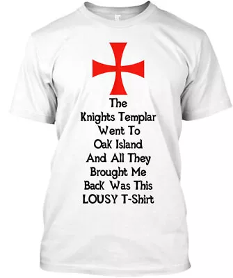 Knights Tempar On Oak Island T-Shirt Made In The USA Size S To 5XL • $21.95