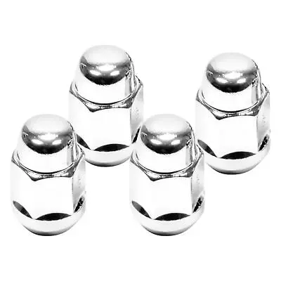 Black Chrome Cone Seat Acorn Bulge Lug Nuts Fits 1999-2001 Isuzu Vehicross • $27.95