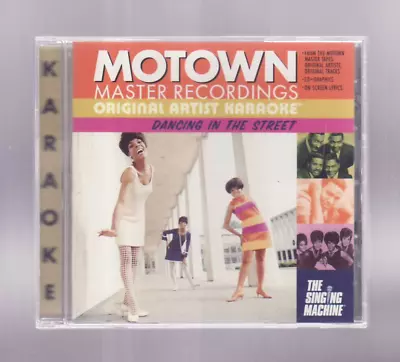 (CD) Motown Master Recordings - Original Artist Karaoke - Dancing In The Street • $5.99