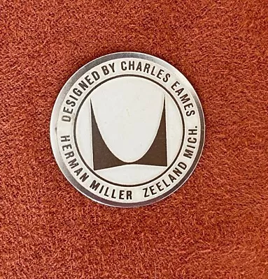 1  DESIGNED BY CHARLES EAMES  VINTAGE HERMAN MILLER MEDALLION For Chairs Tables • £162.18