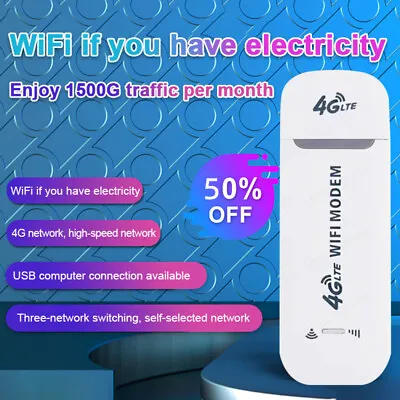 4G Router Car Portable Wireless Internet Card Band Transmitter Car Wifi 4G Route • $22.84