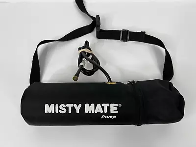 Misty Mate Pump Personal Portable Air Cooler Mister Spray Hiking Camping - Black • $24.95