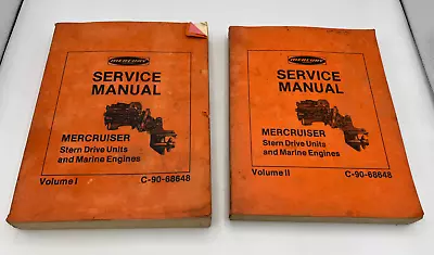 Mercury Mercruiser Stern Drive Units And Marine Engines Service Manual 1963 1973 • $34.95