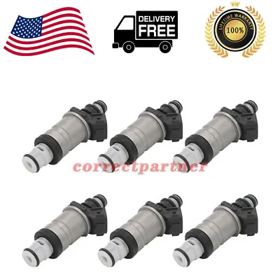 6X Fuel Injectors 12541214 For Acura CL Base Coupe 2-Door 3.0L 2997CC V6 GAS • $53.49