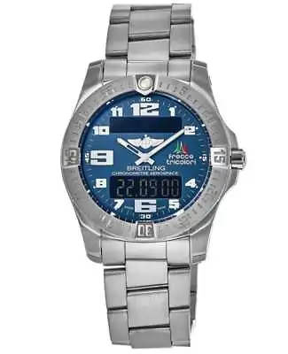 $3528.07 • Buy New Breitling Aerospace Evo Tri-Color Frecce Titanium Men's Watch E79363101C3E1
