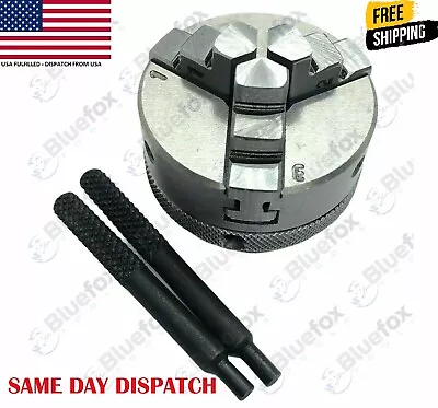 Lathe Chuck 50 Mm Self Centering 3 Jaw Mounting Unimat Thread M12x1.0 • $52.86