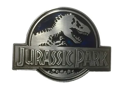 Jurassic Park Logo Novelty Metal Enamel Belt Buckle • $14.99