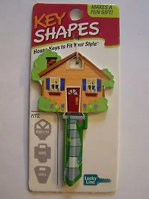 $5.99 • Buy House  Shape Kwikset House Key Blank.