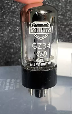 Mullard GZ34 / 5AR4 #597 Full Wave Rectifier Tube Vintage Rare • $550