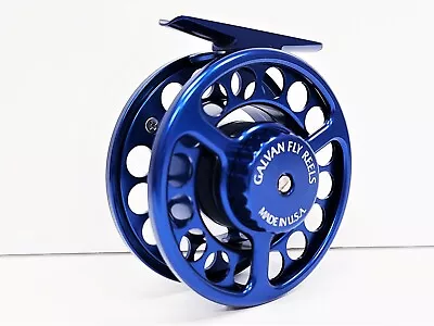 Galvan Rush Light R-10LT Size 10 Fly Reel - Color Blue - NEW • $425